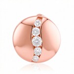 Ciondolo in oro con Diamante SI1 (G) (Annette)