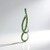 Ciondolo in argento con Diopside Russo (MONOSONO COLLECTION)