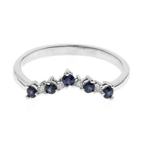 Blauer Ceylon-Saphir-Goldring