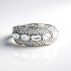 Anello in argento con Zircone