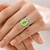 Ouro Verde Quartz Silver Ring