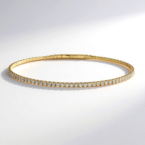 Bracelet en or et Diamant SI1 (H)