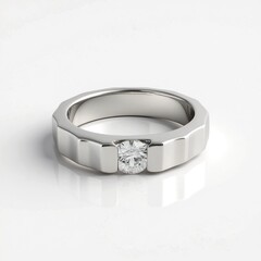 Anello in argento con Zircone