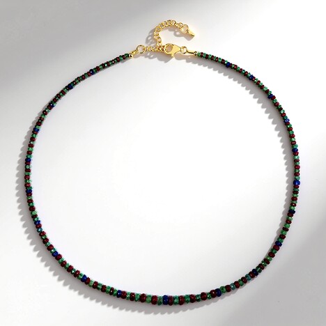 Collana in argento con Rubino del Madagascar