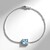 Bracciale in argento con Topazio Blu Cielo