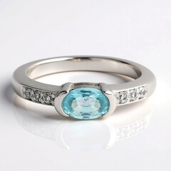 Anello in argento con Zircone Ratanakiri