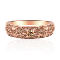 Anello in oro con Diamante Rose de France SI1 di Argyle