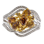 Bague en or et Diamant fancy SI2 (CIRARI)