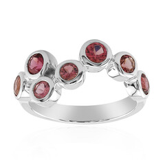 Anello in argento con Tormalina Rosa Brasiliana (Pallanova)