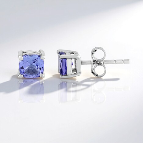 Orecchini in argento con Tanzanite
