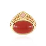 Ciondolo in argento con Corniola Rossa (KM by Juwelo)