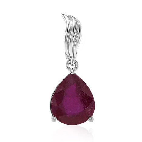 Pendentif en argent et Rubis de Madagascar
