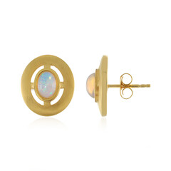 Pendientes en plata con Ópalo de Welo (MONOSONO COLLECTION)