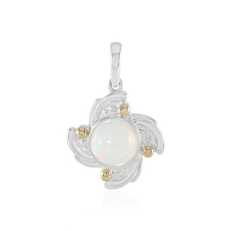 Pendentif en argent et Opale Welo (Granulieren)