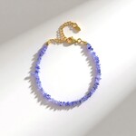 Bracciale in argento con Tanzanite