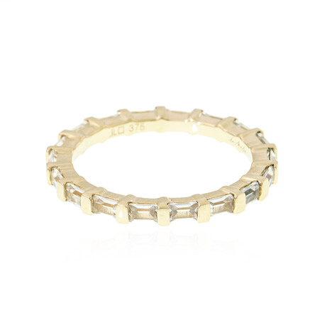 Gouden ring met zirkonen (de Melo Gold)