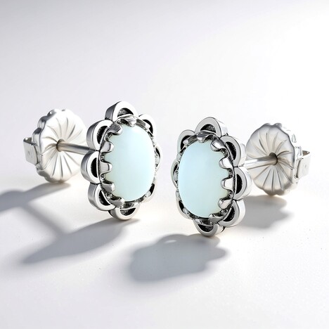 Orecchini in argento con Madreperla (Desert Chic)