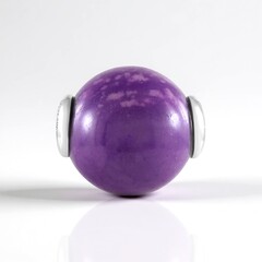 Ciondolo in argento con Fosfosiderite (MONOSONO COLLECTION)