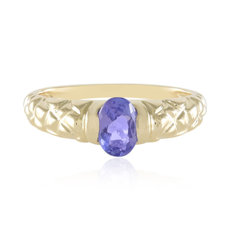 Tansanit-Goldring (de Melo Gold)