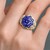 Tanzanite Silver Ring (Gems en Vogue)