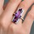 Sambia-Amethyst-Goldring (SUHANA)