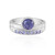 Anillo en plata con Tanzanita (KM by Juwelo)
