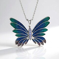 Collana in argento con Tanzanite (Adela Silber)