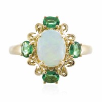 Bague en or et Opale Welo AAA (CIRARI)