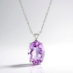 Collana in argento con Ametista