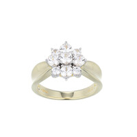 Bague en argent et Zircon (Adela Silber)