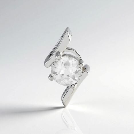 Ciondolo in argento con Zircone (Adela Silber)