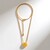 Collana in argento con Ambra Milky Baltica (dagen)