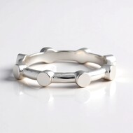 Anillo en plata (Joias do Paraíso)