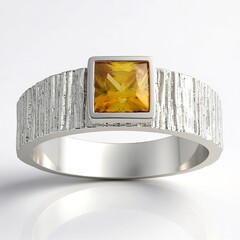 Anello in argento con Sfene