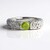Bague en argent et Péridot (de Melo Essence)