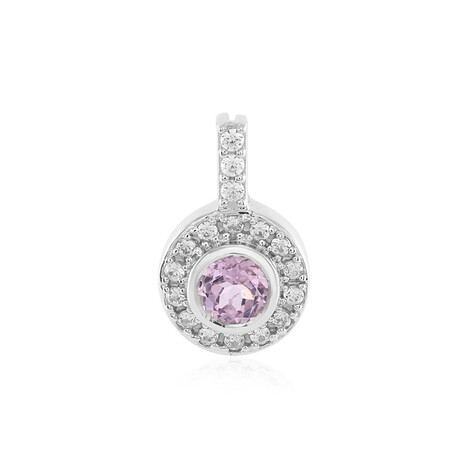 Ciondolo in argento con Kunzite