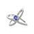 Bague en argent et Tanzanite