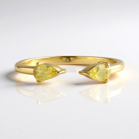 Anello in argento con Sfene