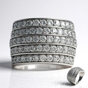 Anillo en plata con Zircón