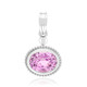Pendentif en argent et Kunzite (Pallanova)