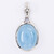 Pendentif en argent et Aigue-marine