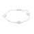 Bracelet en argent et Nacre