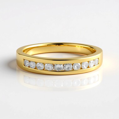 Anillo en plata con Diamante I3 (I)