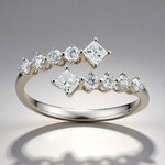 Anello in oro con Diamante SI1 (H) (CIRARI)