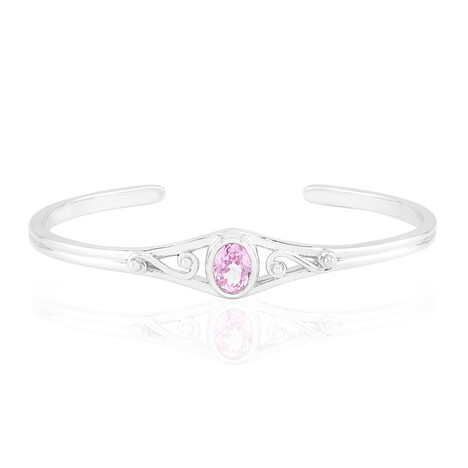 Kunzite Silver Bangle (Pallanova)