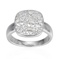 Bague en argent et Zircon (Adela Silber)