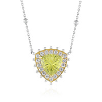 Collier en argent et Quartz de l'Ouro Verde (Dallas Prince Designs)