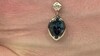 Collar en oro con Topacio azul de Londres (CIRARI)