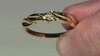 Anillo en plata con Diamante chocolate I2