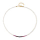 Collar en plata con Rubí de Tanzania